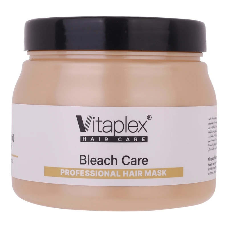 ماسک مو تقویت‌کننده و ترمیم‌کننده ویتاپلکس مدل Bleach Care